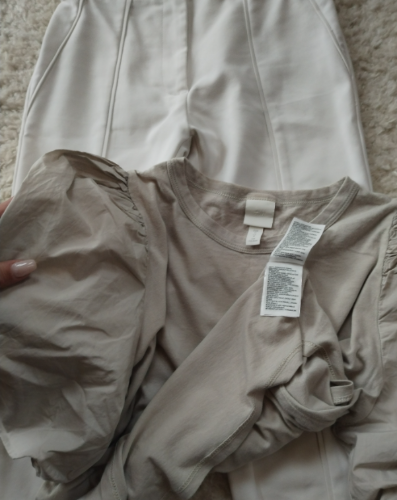 H&M majica sa pufnastim rukavima thumbnail #4