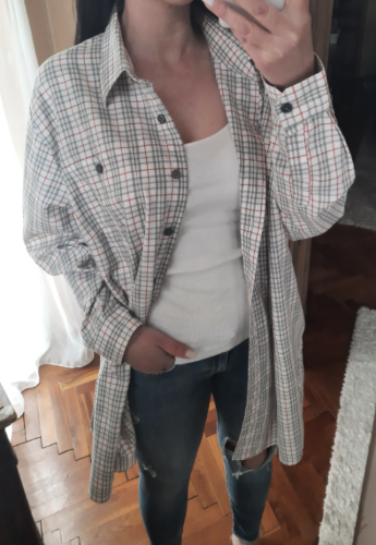 Oversized kosulja kežual