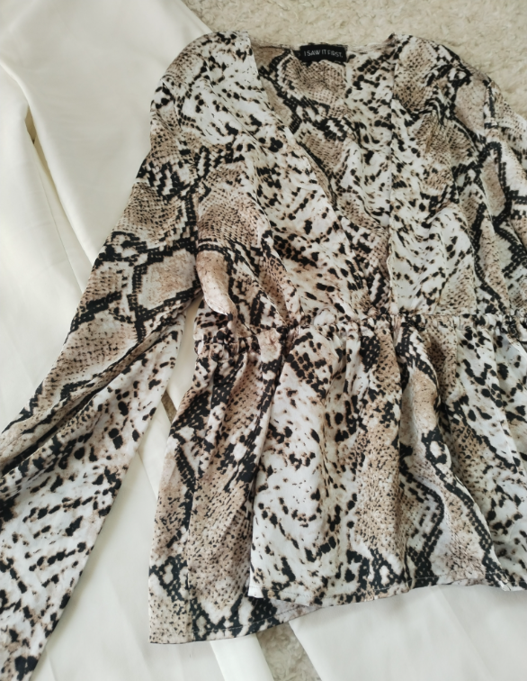 Bluza snake print svilenkasta slika #4