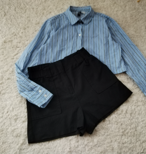 RESERVED linen blend šorc prelep
