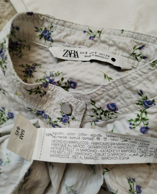 ZARA boho košulja ☆ 36/S ☆ slika #2