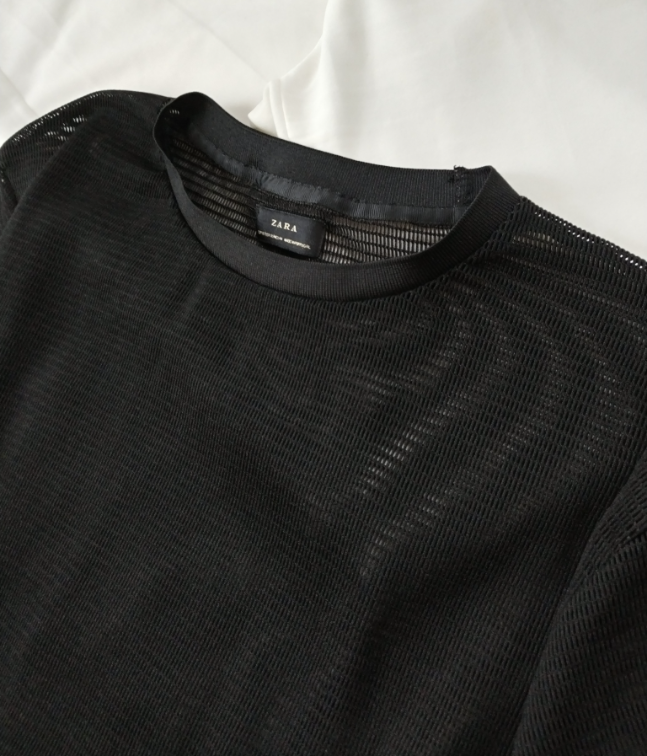 ZARA mrezasta majica ☆ XL ili oversized ☆ slika #2