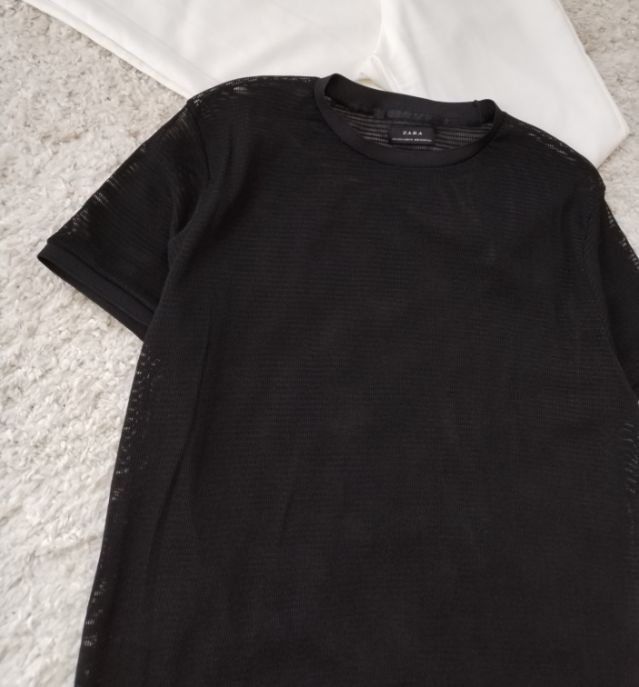 ZARA mrezasta majica ☆ XL ili oversized ☆ slika #5