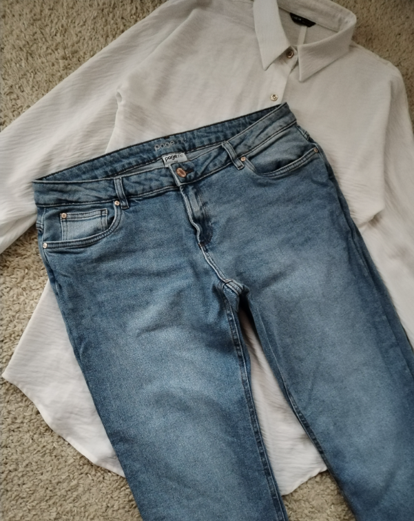 Prelepe, udobne farmerke struk po 44 slika #2