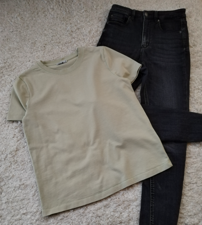 ZARA pastelno zelena majica slika #4