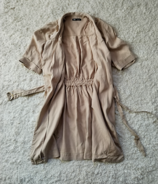 ZARA haljina na preklop sa kaišem must have slika #2