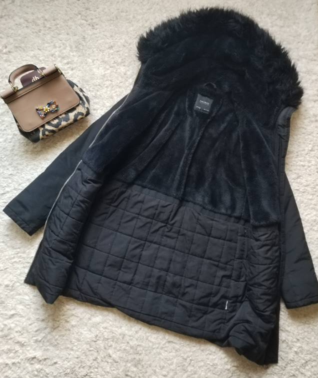 ZARA zimska jakna ☆ krzno ☆ Vel 36/S ☆ slika #2