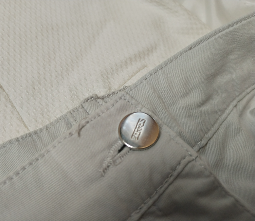 ZERRES pantalone svetlo sive slika #4