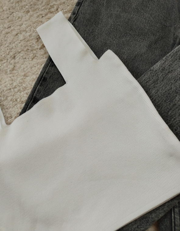 Beli streč top ☆ 38/ M slika #2