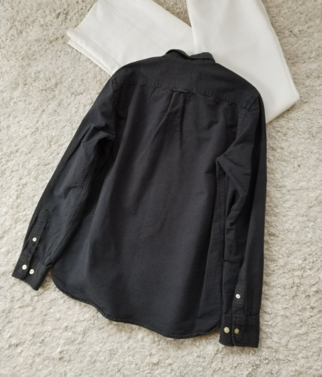 H&M tamno siva kosulja ☆ S/M ☆ 100% Pamuk ☆ slika #2