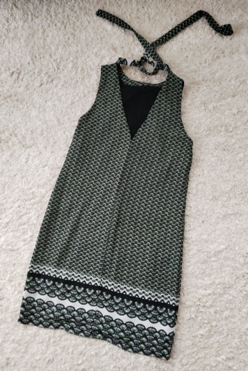 H&M zelena haljina preko kolena ☆ Vel 36/S ☆ slika #2