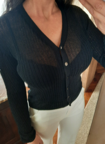 VERO MODA  poluprovidna bluza dzemper
