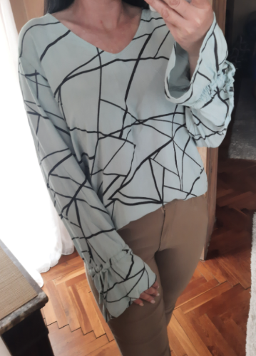 SOYA bluza mint plave boje