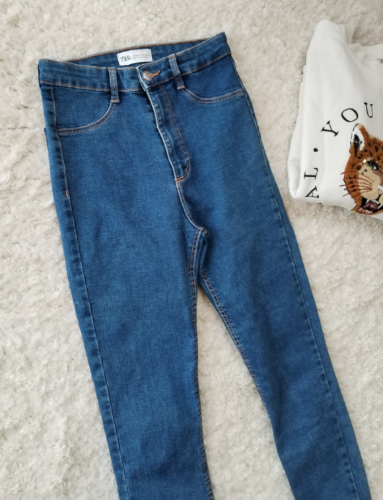 ZARA farmerke hight waist kao nove thumbnail #2