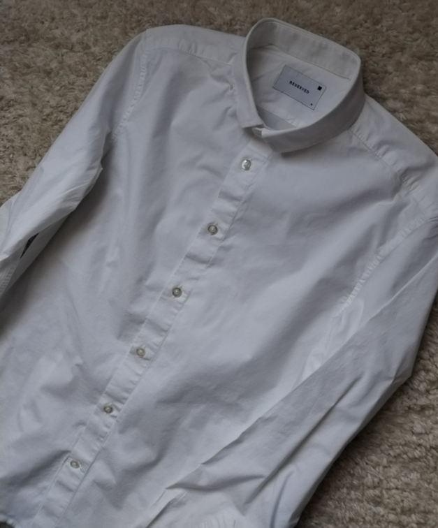 RESERVED bela kosulja ☆ Vel 42/XL ☆ Pamuk slika #3