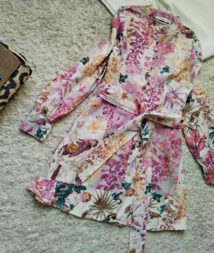 SOBE ☆ haljina košulja sa pojas kaišem ☆Pamuk☆