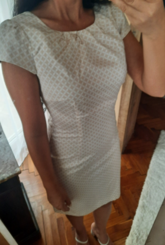 Nude haljina sa dezenom
