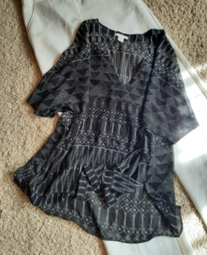 H&M boho lagana bluza na V izrez