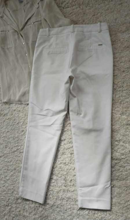 Bele cigaret pantalone do članka slika #5