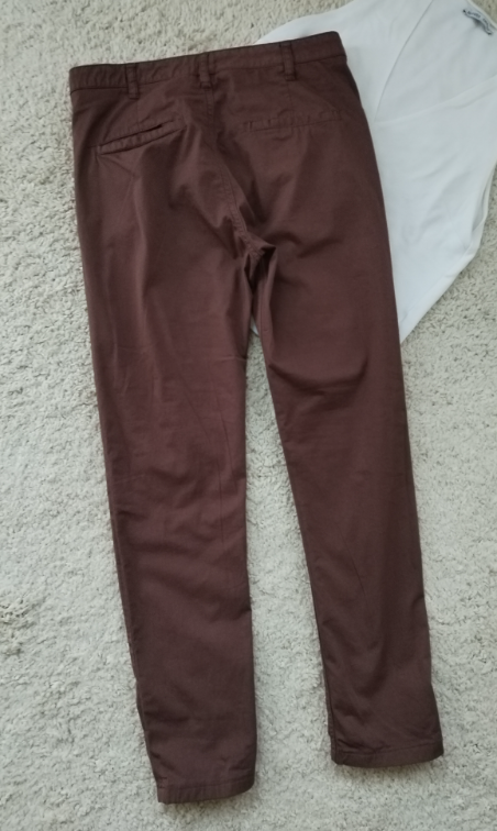 BENETTON braon pantalone slika #2
