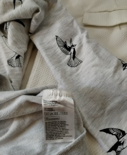  H&M duks sa printom lasta XS/S  thumbnail #3