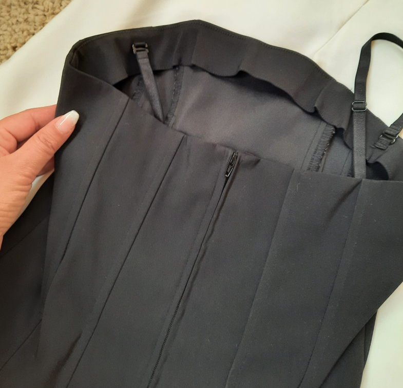  H&M korset top za sakoe kao novo slika #2