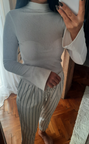 ZARA bluza sa zvono rukavima