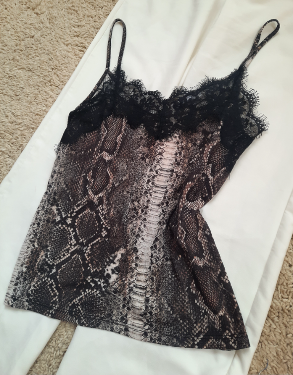 ZARA snake print majica slika #2
