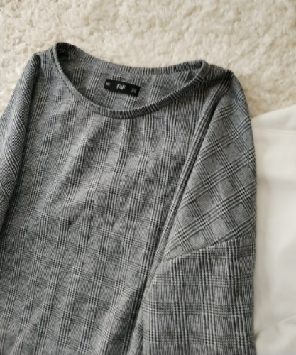 F&F siva duks bluza thumbnail #2