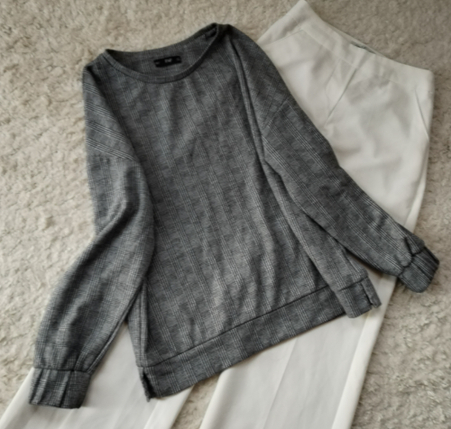 F&F siva duks bluza