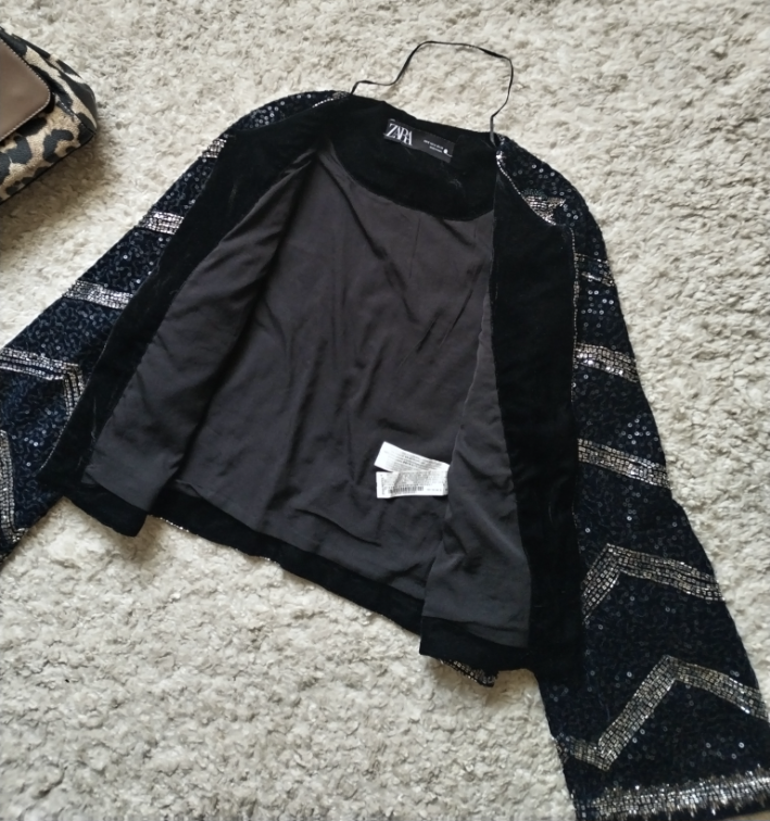ZARA sako od perli ☆ Vel S/M ☆ slika #3
