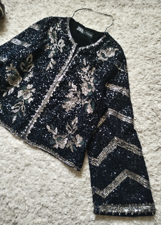 ZARA sako od perli ☆ Vel S/M ☆ slika #5