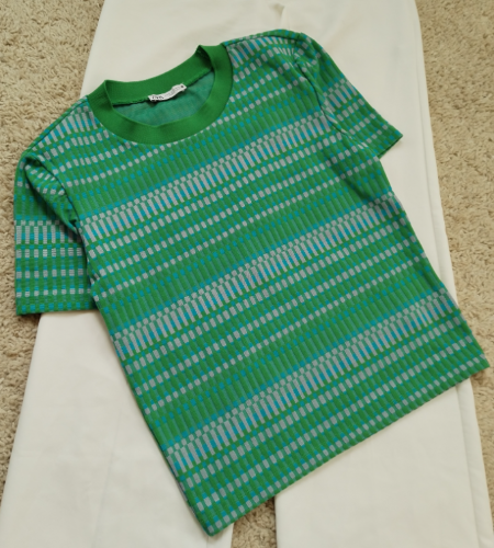 ZARA bluza majica smaragdno zelena thumbnail #2