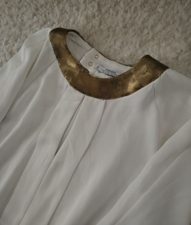 MANGO bluza finijeg materijala slika #2