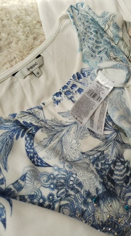 DESIGUAL boho majica ☆Viskoza ☆ Vel 38/M ☆ slika #2