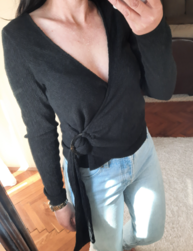 Bluza na preklop