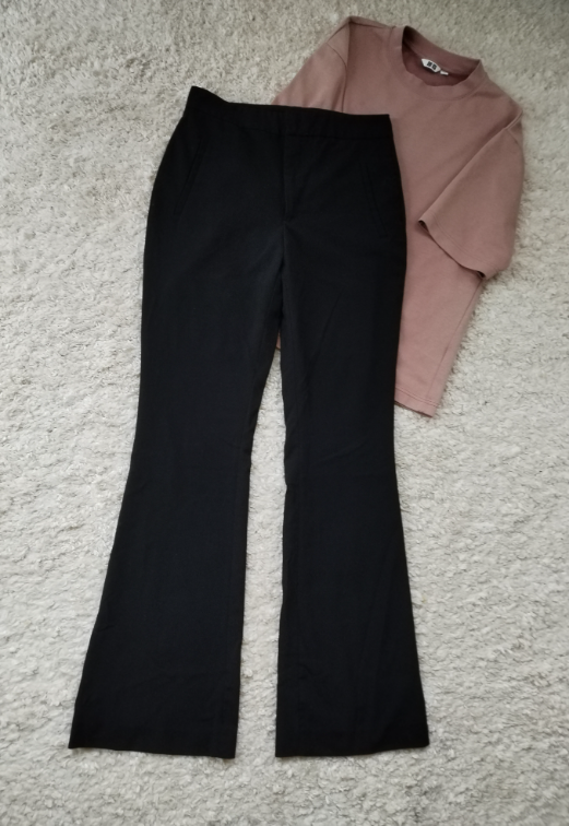 ZARA pantalone sa zvonastim nogavicama ☆ slika #2