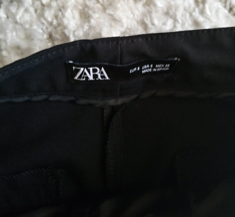 ZARA uske sa zvonastim nogavicama duboke pantalone slika #2