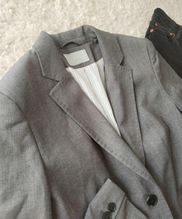 H&M sivi sako perfektan  slika #3