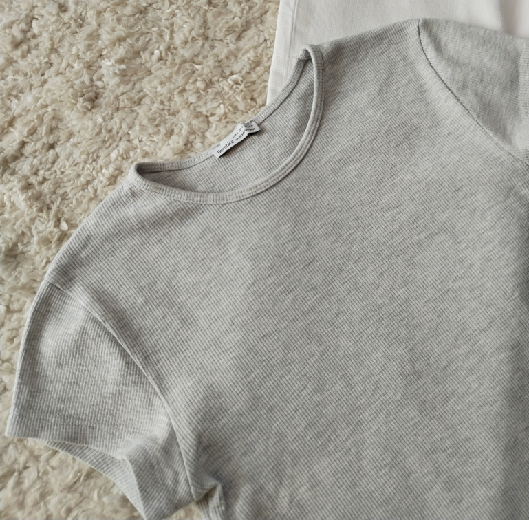BERSHKA rebrasta majica ☆ slika #4