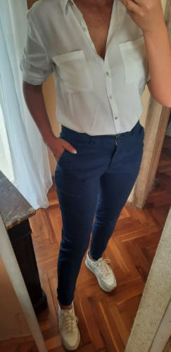 H&M pantalone sa kosim džepovima