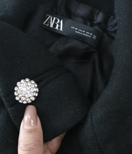 ZARA manteco kaput 54% Lana Woll thumbnail #2