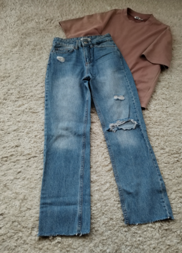 Farmerke sa otvorom duboke ☆ Vel 32/XS ☆