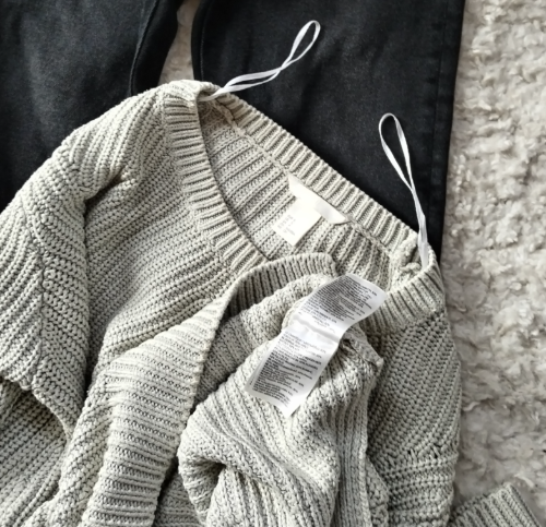 H&M mint dzemper