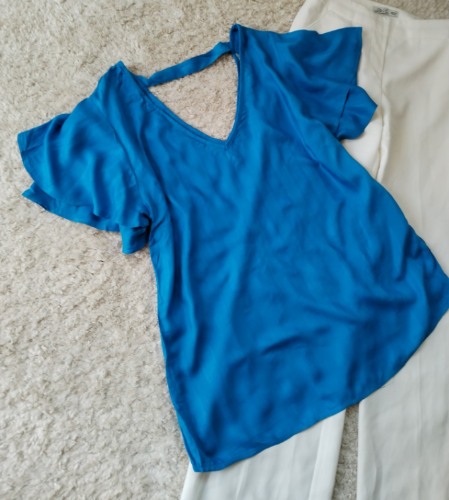 Safirno plava boho bluza ☆ 40/ L☆ thumbnail #2
