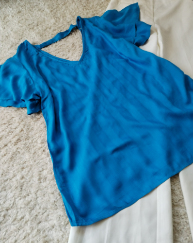 Safirno plava boho bluza ☆ 40/ L☆ thumbnail #4