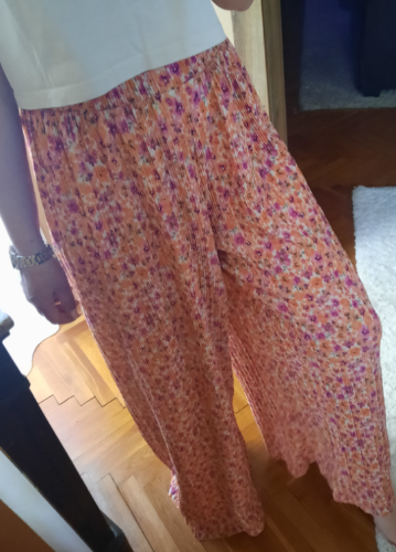 Plisirane siroke pantalone thumbnail #3