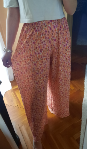 Plisirane siroke pantalone thumbnail #2