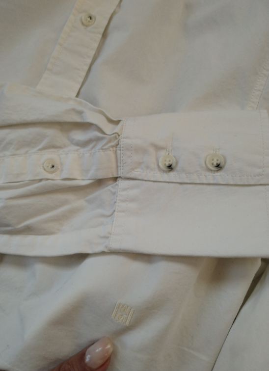 H&M oversized crop kosulja isfazonirana slika #3