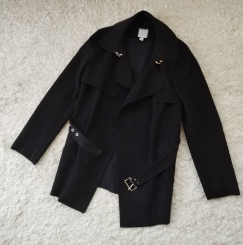 H&M oversized velur mantil sako sa kaišem Odlican thumbnail #2